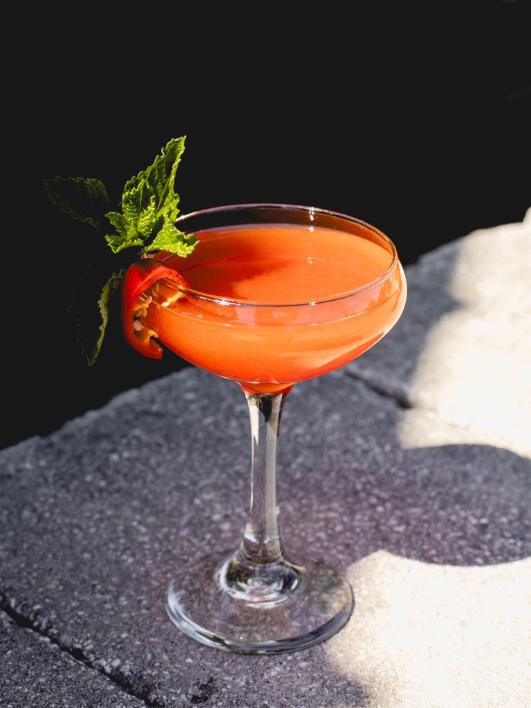 "Some Like It Hot" cocktail in a glass