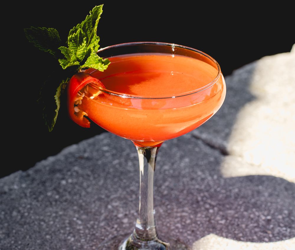 "Some Like It Hot" cocktail in a glass